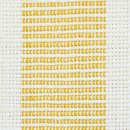 SCHUMACHER  NEW TRADITIONAL KETLEY PERFORMANCE STRIPE PATTERN WOVENS,HIGH PERFORMANCE,INDOOR/OUTDOOR PATTERN WOVENS,HIGH PERFORMANCE,INDOOR/OUTDOOR YELLOW   - 77563