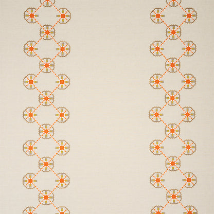 SCHUMACHER  TRUE WEST CHAMIZAL EMBROIDERY EMBROIDERIES EMBROIDERIES ORANGE , PINK   - 77602