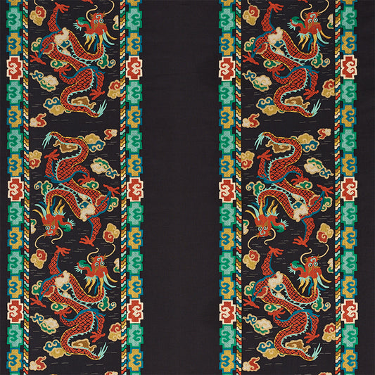 SCHUMACHER  FIRE BREATHER LOTAN DRAGON EMBROIDERY EMBROIDERIES EMBROIDERIES BLACK   - 78090