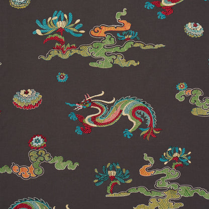 SCHUMACHER  FIRE BREATHER Hanlun Dragon Embroidery EMBROIDERIES EMBROIDERIES CHARCOAL   - 78113