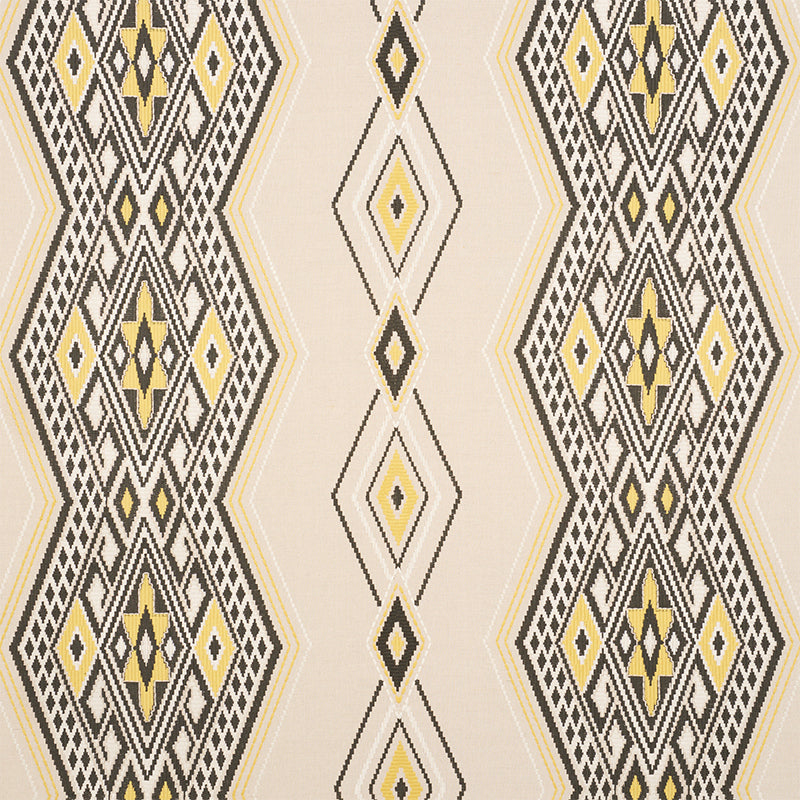 SCHUMACHER  TRUE WEST Bayeta Embroidery EMBROIDERIES EMBROIDERIES YELLOW , NEUTRAL   - 78152