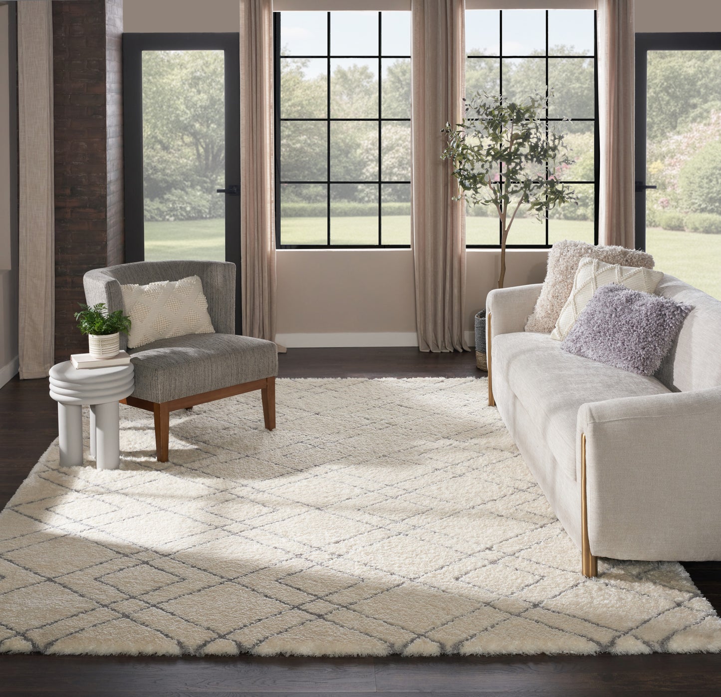 Nourison Rugs Nourison Home   Shag 8' X 10'    - 099446893451