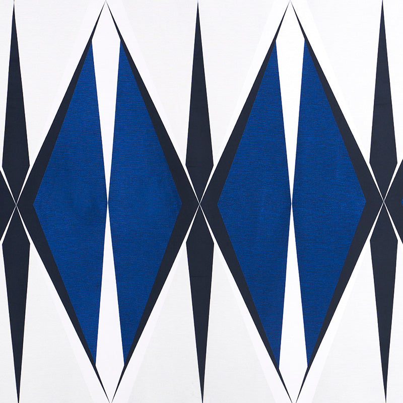 SCHUMACHER  MISTERIOSO ELVETICO PATTERN WOVENS PATTERN WOVENS COBALT   - 78241