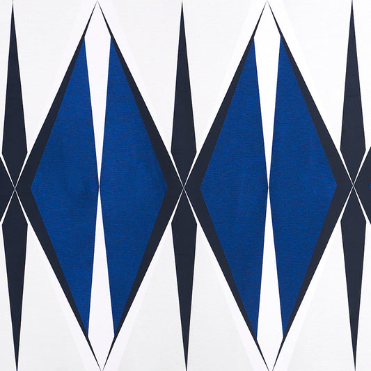 SCHUMACHER  MISTERIOSO ELVETICO PATTERN WOVENS PATTERN WOVENS COBALT   - 78241