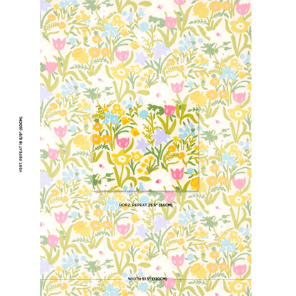 SCHUMACHER  EXQUISITE EMBROIDERIES CREWEL GARDEN CREWEL CREWEL MULTI   - 78291