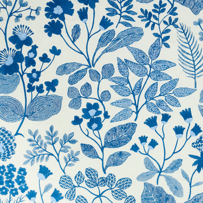 SCHUMACHER  EXQUISITE EMBROIDERIES EMALINE EMBROIDERY EMBROIDERIES EMBROIDERIES BLUE   - 78311
