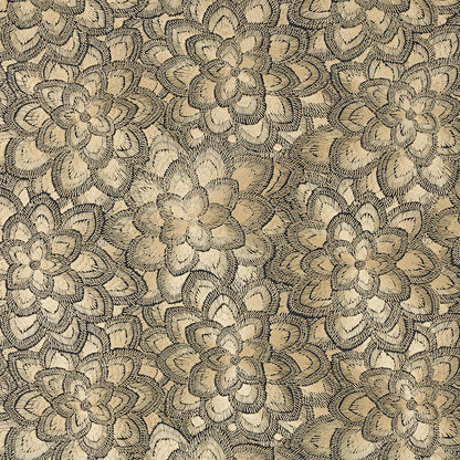 SCHUMACHER  EXQUISITE EMBROIDERIES LOTUS EMBROIDERY EMBROIDERIES EMBROIDERIES GOLD   - 78340