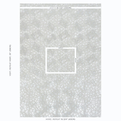 SCHUMACHER  EXQUISITE EMBROIDERIES LOTUS EMBROIDERY EMBROIDERIES EMBROIDERIES PEARL   - 78341