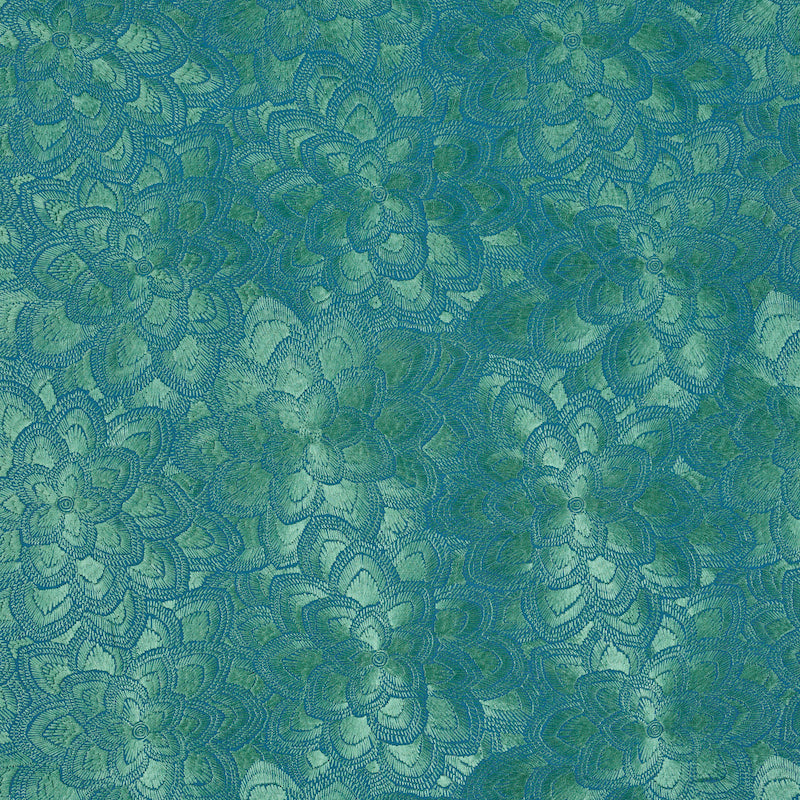 SCHUMACHER  EXQUISITE EMBROIDERIES LOTUS EMBROIDERY EMBROIDERIES EMBROIDERIES JADE   - 78342