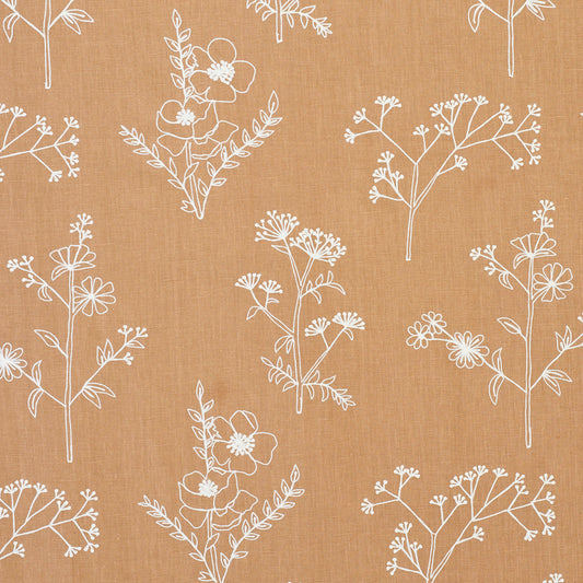 SCHUMACHER  EXQUISITE EMBROIDERIES LISBETH EMBROIDERY EMBROIDERIES EMBROIDERIES CAMEL   - 78361