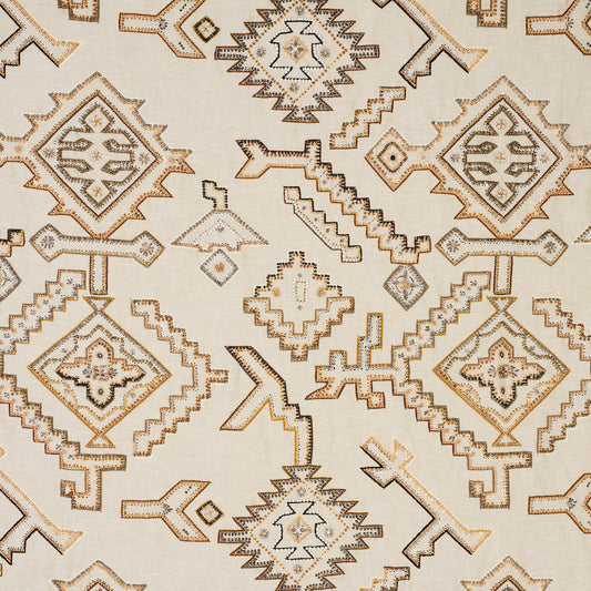 SCHUMACHER  EXQUISITE EMBROIDERIES Ezma Embroidery WOVEN WOVEN NEUTRAL   - 78380