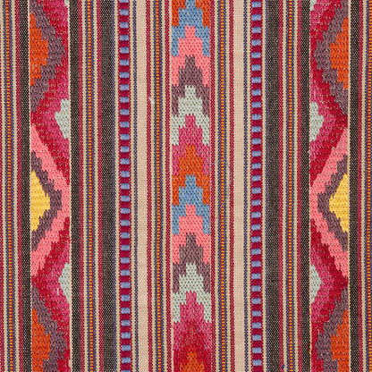 SCHUMACHER  EXQUISITE EMBROIDERIES ZARZUELA STRIPE EMBROIDERY PRINTS PRINTS MULTI   - 78392