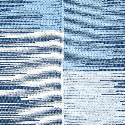 SCHUMACHER  EXQUISITE EMBROIDERIES SUNBURST STRIPE EMBROIDERY EMBROIDERIES EMBROIDERIES BLUES   - 78402