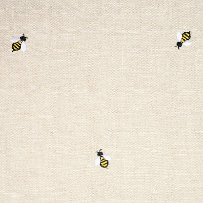 SCHUMACHER  EXQUISITE EMBROIDERIES HONEY BEE EMBROIDERY EMBROIDERIES EMBROIDERIES NATURAL   - 78420