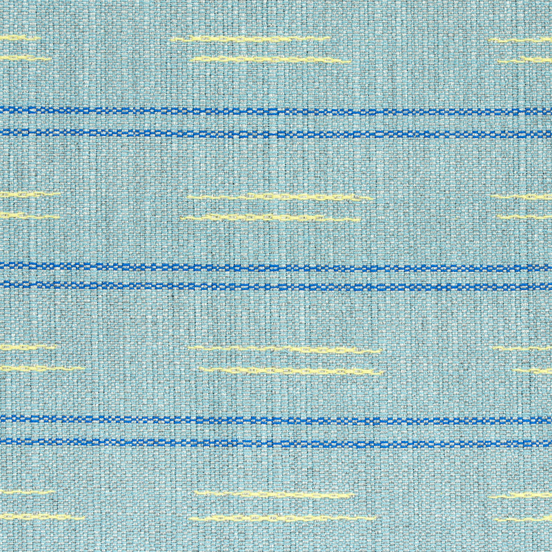 SCHUMACHER  INDOOR/OUTDOOR: PRINTS & WOVENS AINSLEY STRIPE INDOOR/OUTDOOR INDOOR/OUTDOOR,HIGH PERFORMANCE,PATTERN WOVENS INDOOR/OUTDOOR,HIGH PERFORMANCE,PATTERN WOVENS SKY   - 78580
