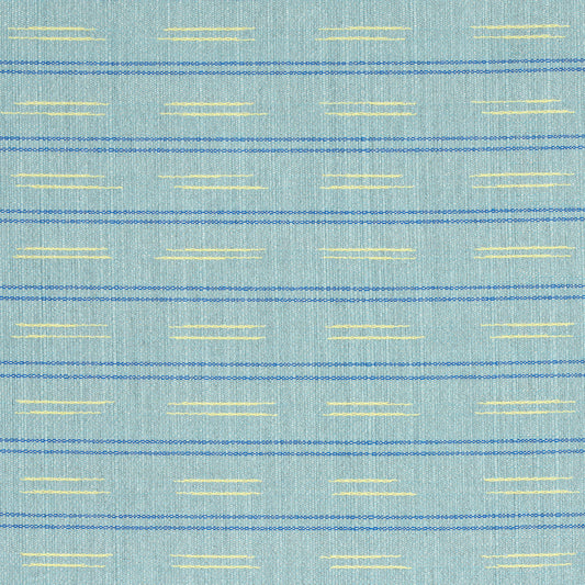 SCHUMACHER  INDOOR/OUTDOOR: PRINTS & WOVENS AINSLEY STRIPE INDOOR/OUTDOOR INDOOR/OUTDOOR,HIGH PERFORMANCE,PATTERN WOVENS INDOOR/OUTDOOR,HIGH PERFORMANCE,PATTERN WOVENS SKY   - 78580