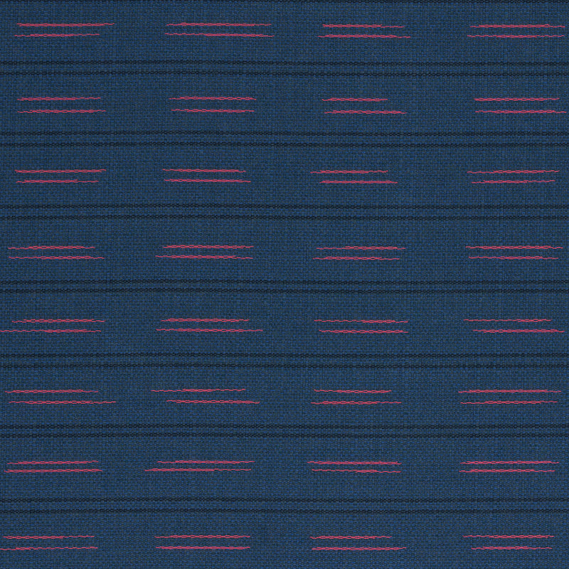 SCHUMACHER  INDOOR/OUTDOOR: PRINTS & WOVENS AINSLEY STRIPE INDOOR/OUTDOOR INDOOR/OUTDOOR,PATTERN WOVENS,HIGH PERFORMANCE INDOOR/OUTDOOR,PATTERN WOVENS,HIGH PERFORMANCE NAVY   - 78581