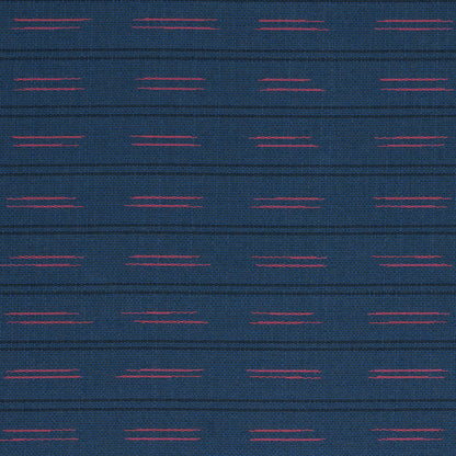SCHUMACHER  INDOOR/OUTDOOR: PRINTS & WOVENS AINSLEY STRIPE INDOOR/OUTDOOR INDOOR/OUTDOOR,PATTERN WOVENS,HIGH PERFORMANCE INDOOR/OUTDOOR,PATTERN WOVENS,HIGH PERFORMANCE NAVY   - 78581