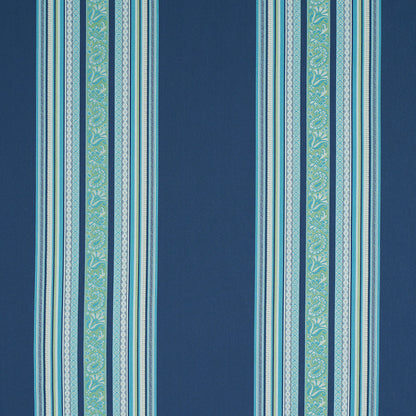 SCHUMACHER  RIVE GAUCHE MARKOVA STRIPE PATTERN WOVENS PATTERN WOVENS NAVY   - 78602