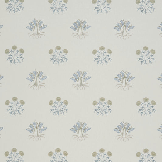 STOUT TEXTILES  DRAPERY,EMBROIDERIES TRADITIONAL, FLORAL SPRAY   - 7862-4