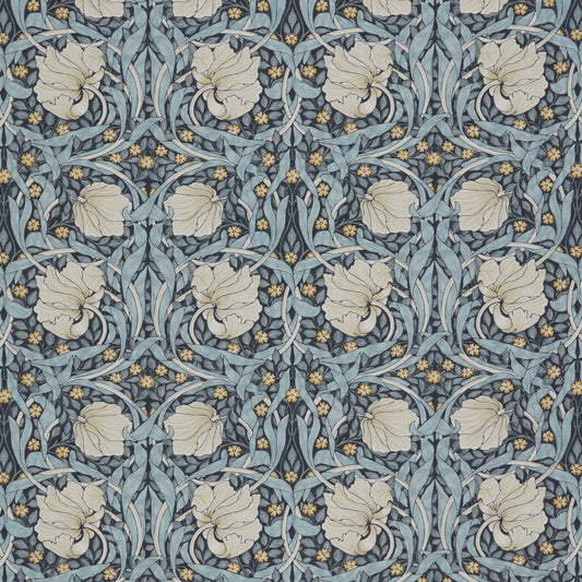 STOUT TEXTILES  MULTIPURPOSE,PRINT TRADITIONAL, FLORAL INDIGO,INK   - 7865-3