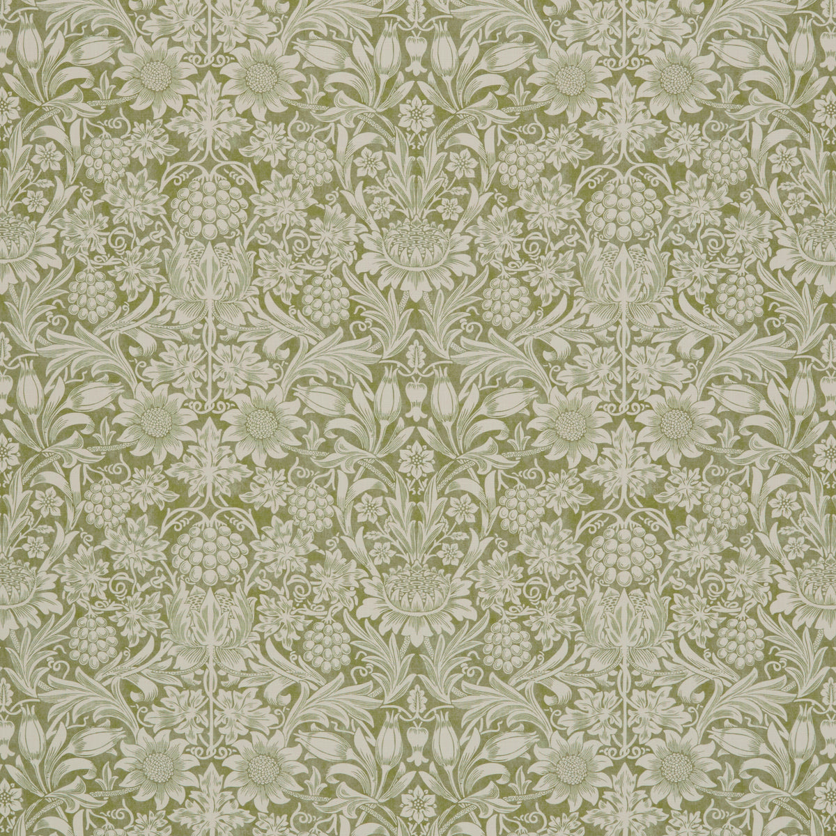 STOUT TEXTILES  MULTIPURPOSE,PRINT TRADITIONAL, FLORAL SAGE   - 7867-1