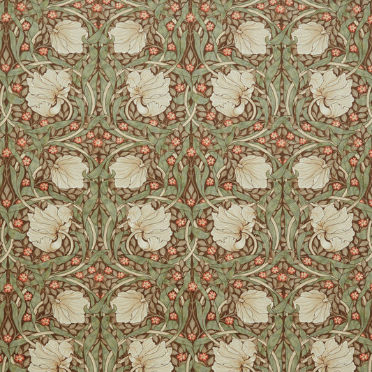 STOUT TEXTILES  UPHOLSTERY,VELVET TRADITIONAL, FLORAL CABERNET,WINE   - 7871-1
