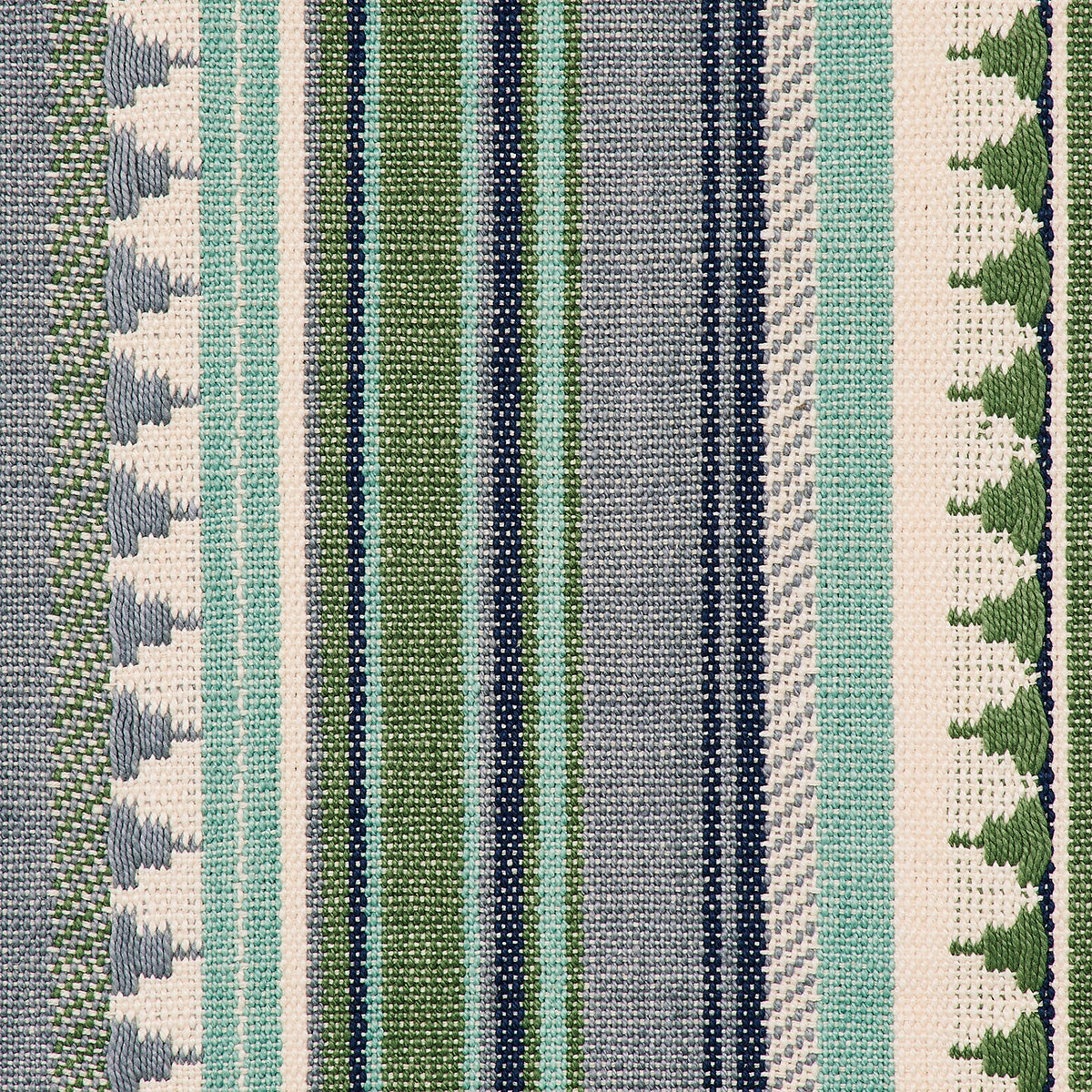 SCHUMACHER  OPEN SKY ZUNI STRIPE PATTERN WOVENS PATTERN WOVENS AQUA   - 78733