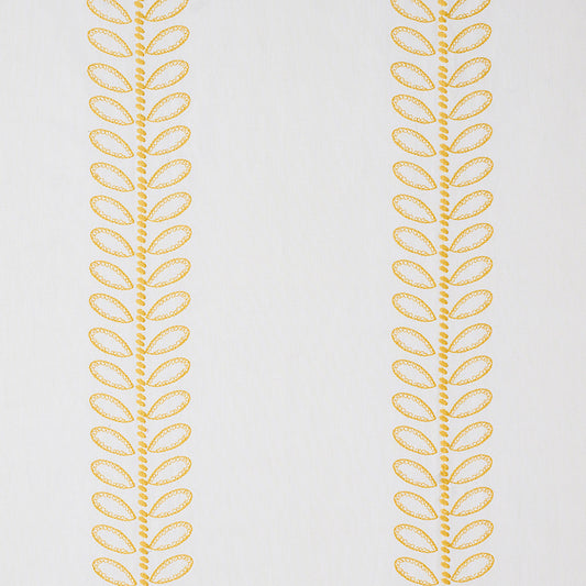 SCHUMACHER  NEW TRADITIONAL CAMILE EMBROIDERY EMBROIDERIES EMBROIDERIES YELLOW   - 78740