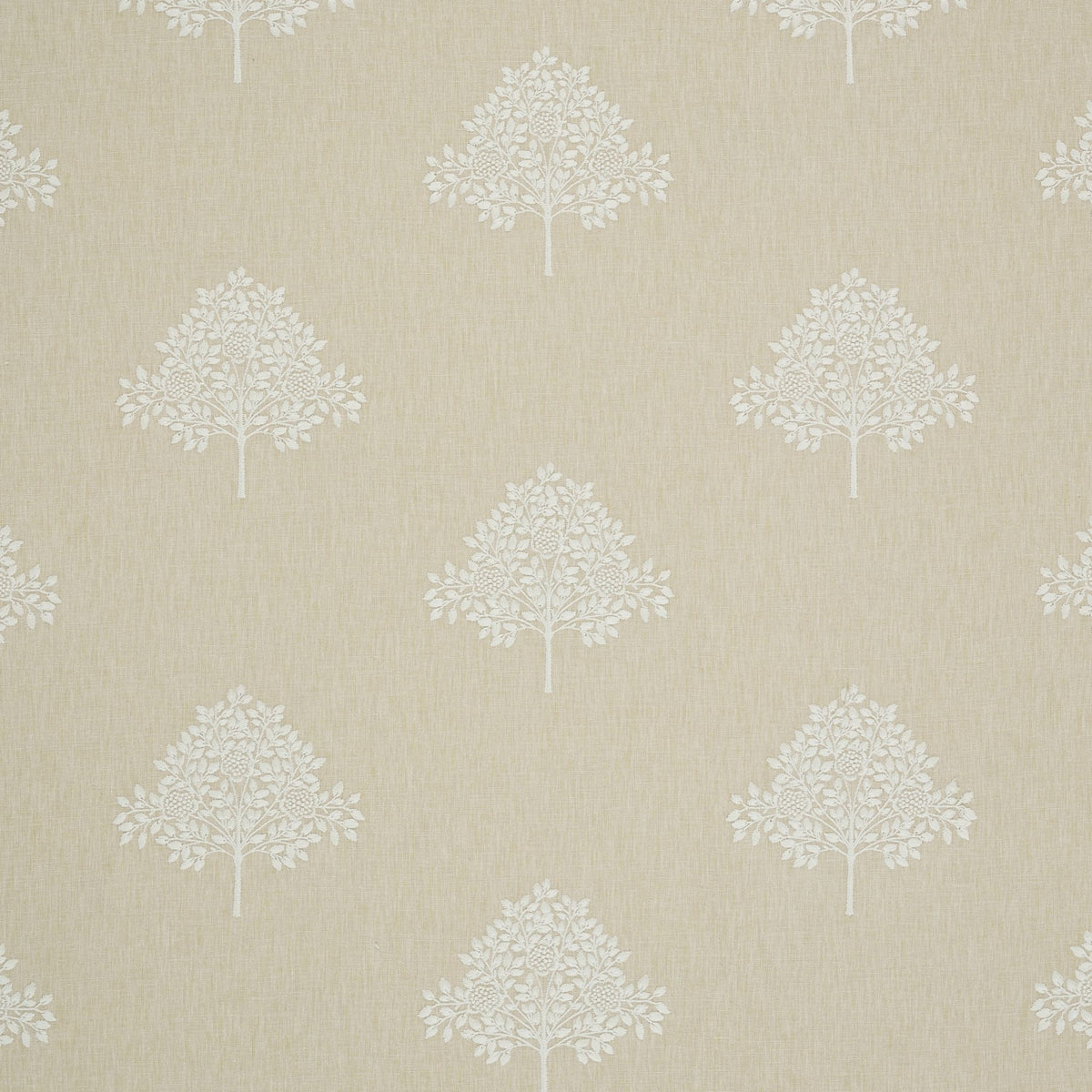 STOUT TEXTILES  DRAPERY,EMBROIDERIES TRADITIONAL, LEAF NATURAL   - 7875-1