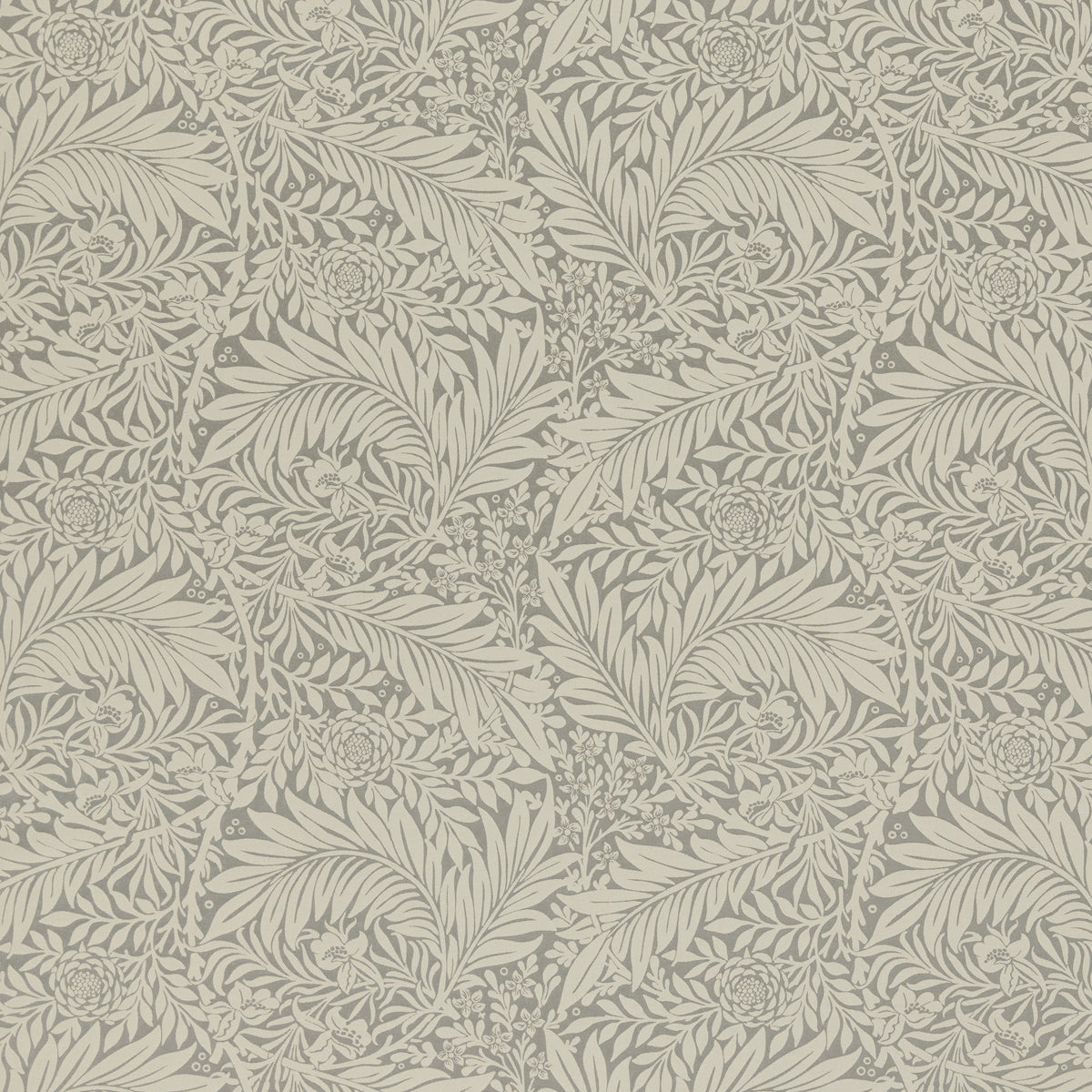 STOUT TEXTILES  MULTIPURPOSE,WOVENS TRADITIONAL, FLORAL SILVER,CHROME   - 7876-3