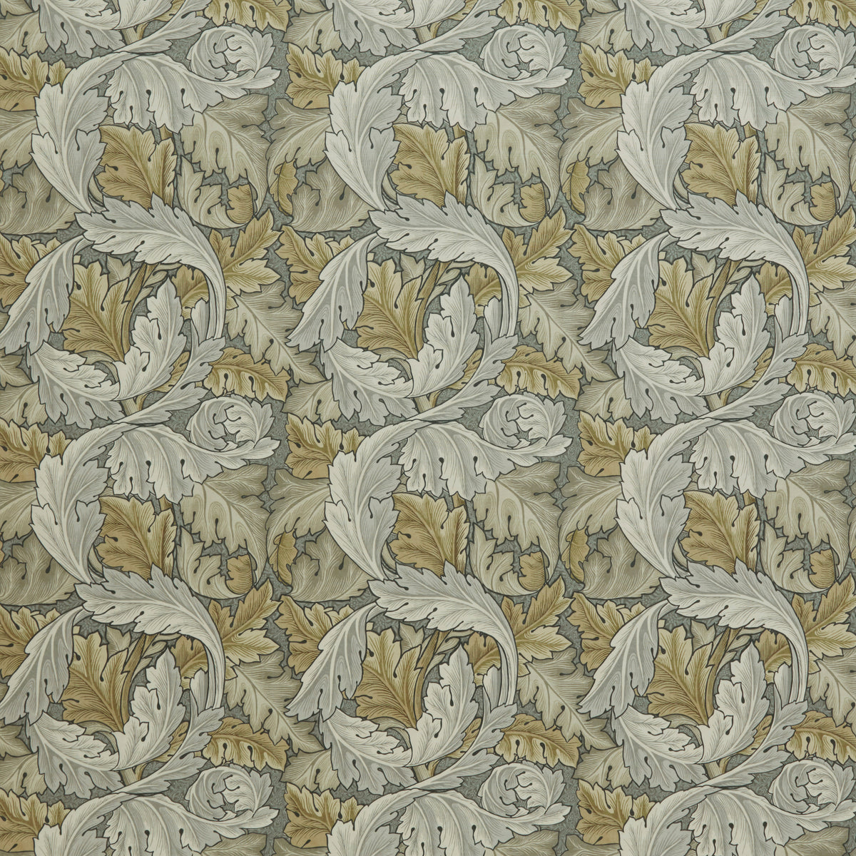 STOUT TEXTILES  UPHOLSTERY,VELVET TRADITIONAL, LEAF STONE   - 7878-2