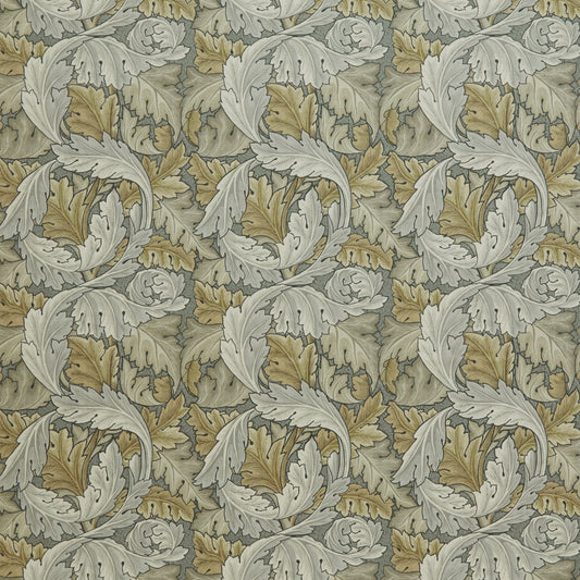 STOUT TEXTILES  UPHOLSTERY,VELVET TRADITIONAL, LEAF STONE   - 7878-2