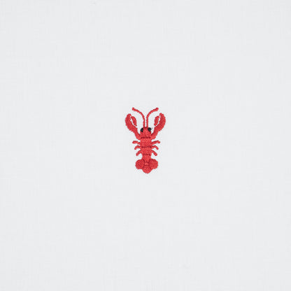 SCHUMACHER  EXQUISITE EMBROIDERIES LOBSTER EMBROIDERY EMBROIDERIES EMBROIDERIES WHITE   - 78801