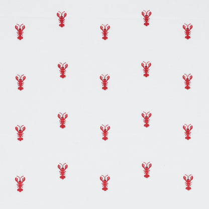 SCHUMACHER  EXQUISITE EMBROIDERIES LOBSTER EMBROIDERY EMBROIDERIES EMBROIDERIES WHITE   - 78801