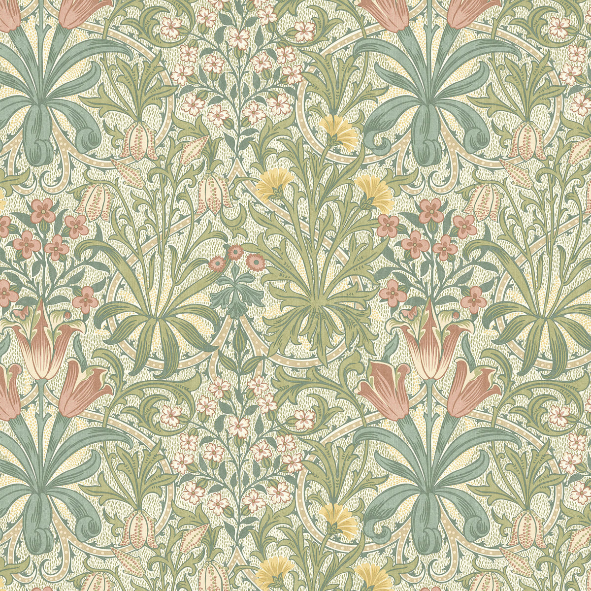 STOUT TEXTILES  MULTIPURPOSE,PRINT TRANSITIONAL,, FLORAL GRENADINE,RHUB,WATERMELON   - 7882-1