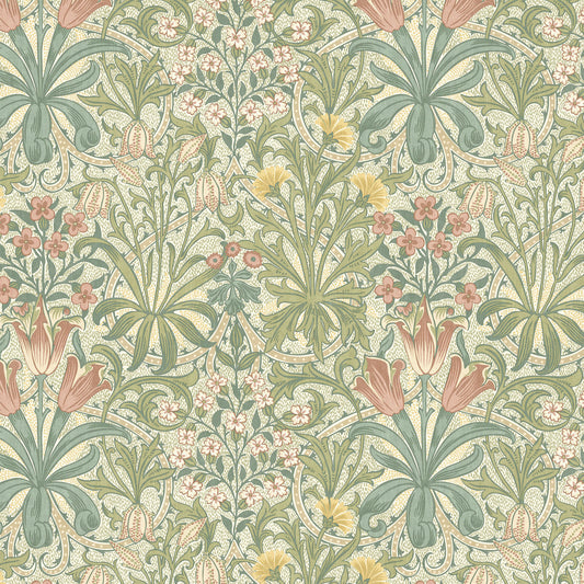 STOUT TEXTILES  MULTIPURPOSE,PRINT TRANSITIONAL,, FLORAL GRENADINE,RHUB,WATERMELON   - 7882-1