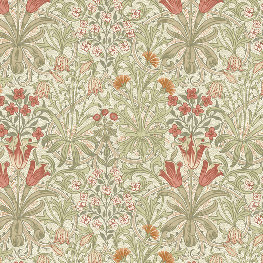 STOUT TEXTILES  MULTIPURPOSE,PRINT TRANSITIONAL,, FLORAL PUMPKIN   - 7882-4