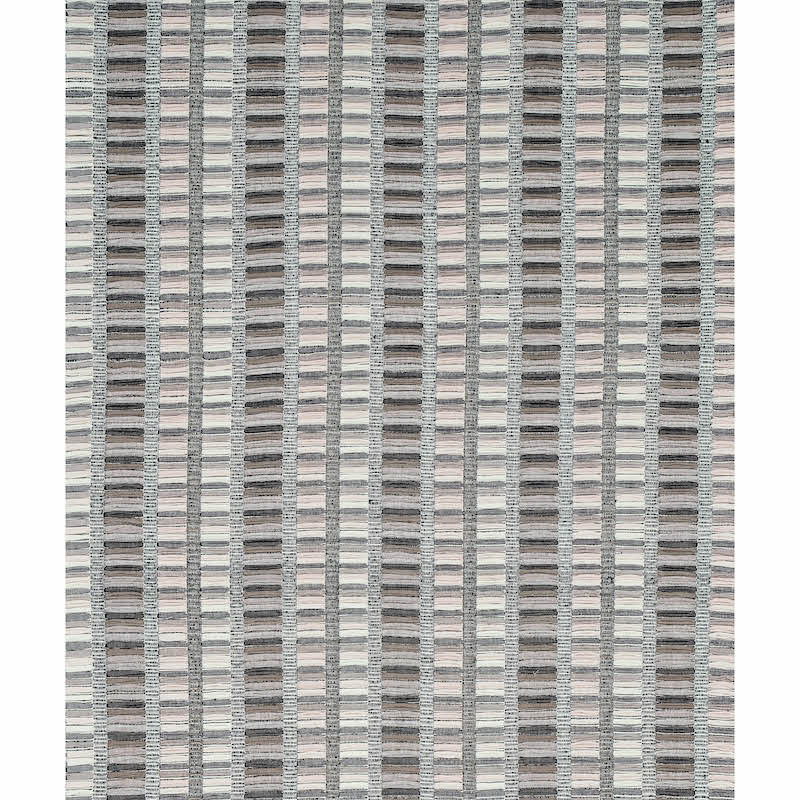 SCHUMACHER  A RUM FELLOW PALOPO HAND WOVEN STRIPE PATTERN WOVENS PATTERN WOVENS BLACK   - 78820