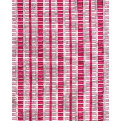 SCHUMACHER  A RUM FELLOW PALOPO HAND WOVEN STRIPE PATTERN WOVENS PATTERN WOVENS FLAMINGO   - 78821