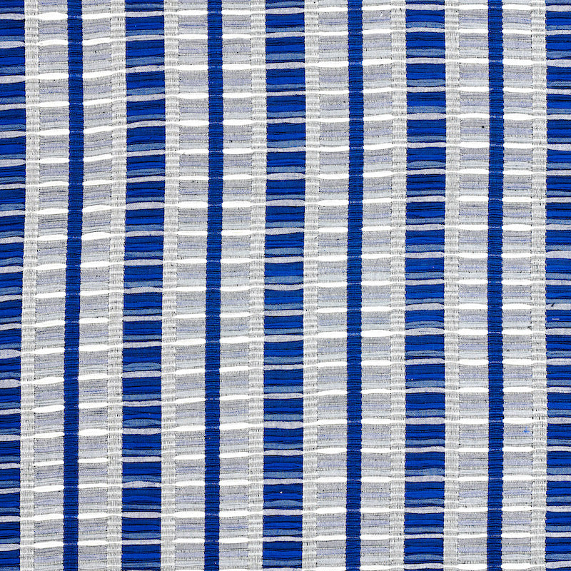 SCHUMACHER  A RUM FELLOW PALOPO HAND WOVEN STRIPE PATTERN WOVENS PATTERN WOVENS AZUL   - 78822