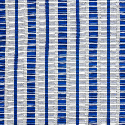 SCHUMACHER  A RUM FELLOW PALOPO HAND WOVEN STRIPE PATTERN WOVENS PATTERN WOVENS AZUL   - 78822