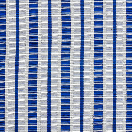 SCHUMACHER  A RUM FELLOW PALOPO HAND WOVEN STRIPE PATTERN WOVENS PATTERN WOVENS AZUL   - 78822