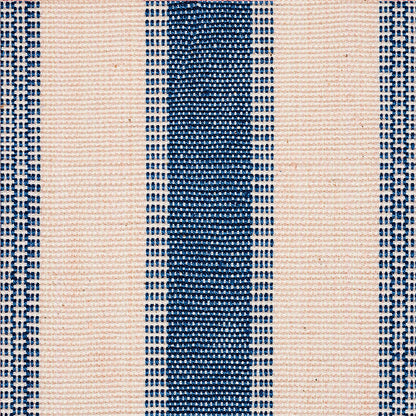 SCHUMACHER  A RUM FELLOW IPALA HAND WOVEN STRIPE PATTERN WOVENS PATTERN WOVENS OCEAN   - 78830