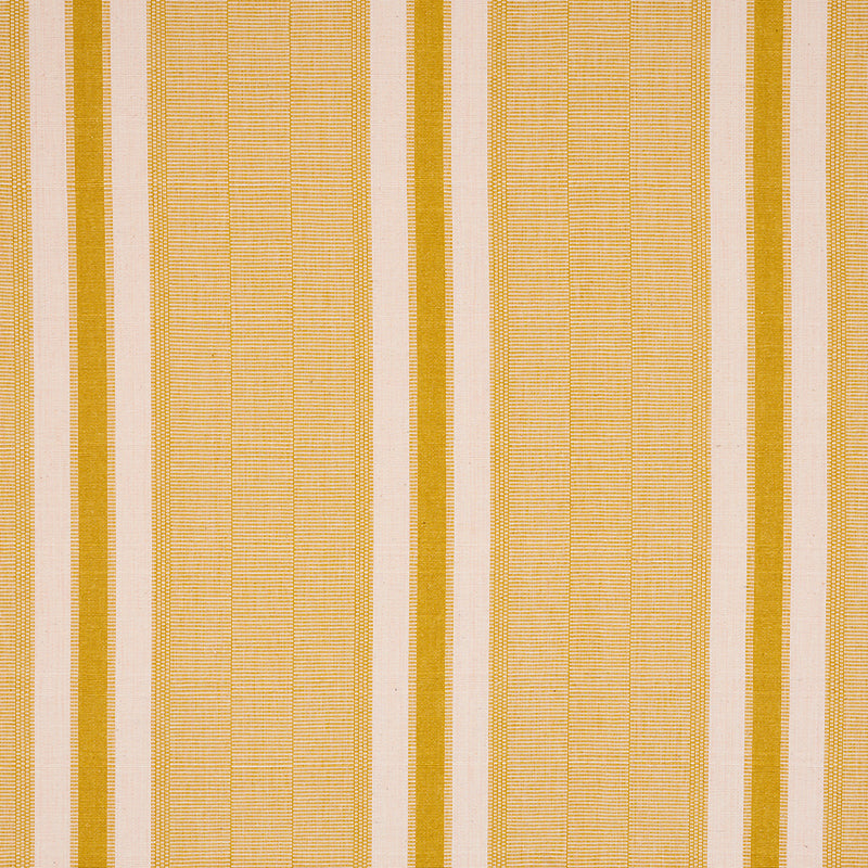 SCHUMACHER  A RUM FELLOW IPALA HAND WOVEN STRIPE PATTERN WOVENS PATTERN WOVENS YELLOW   - 78833
