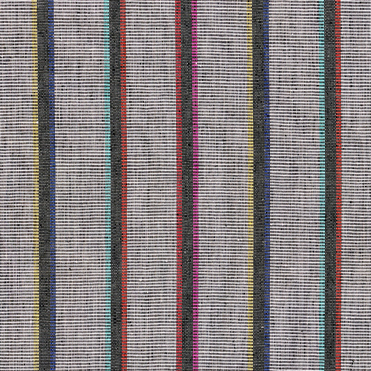 SCHUMACHER  A RUM FELLOW CORCHA HAND WOVEN STRIPE PATTERN WOVENS PATTERN WOVENS MONO MULTI   - 78840