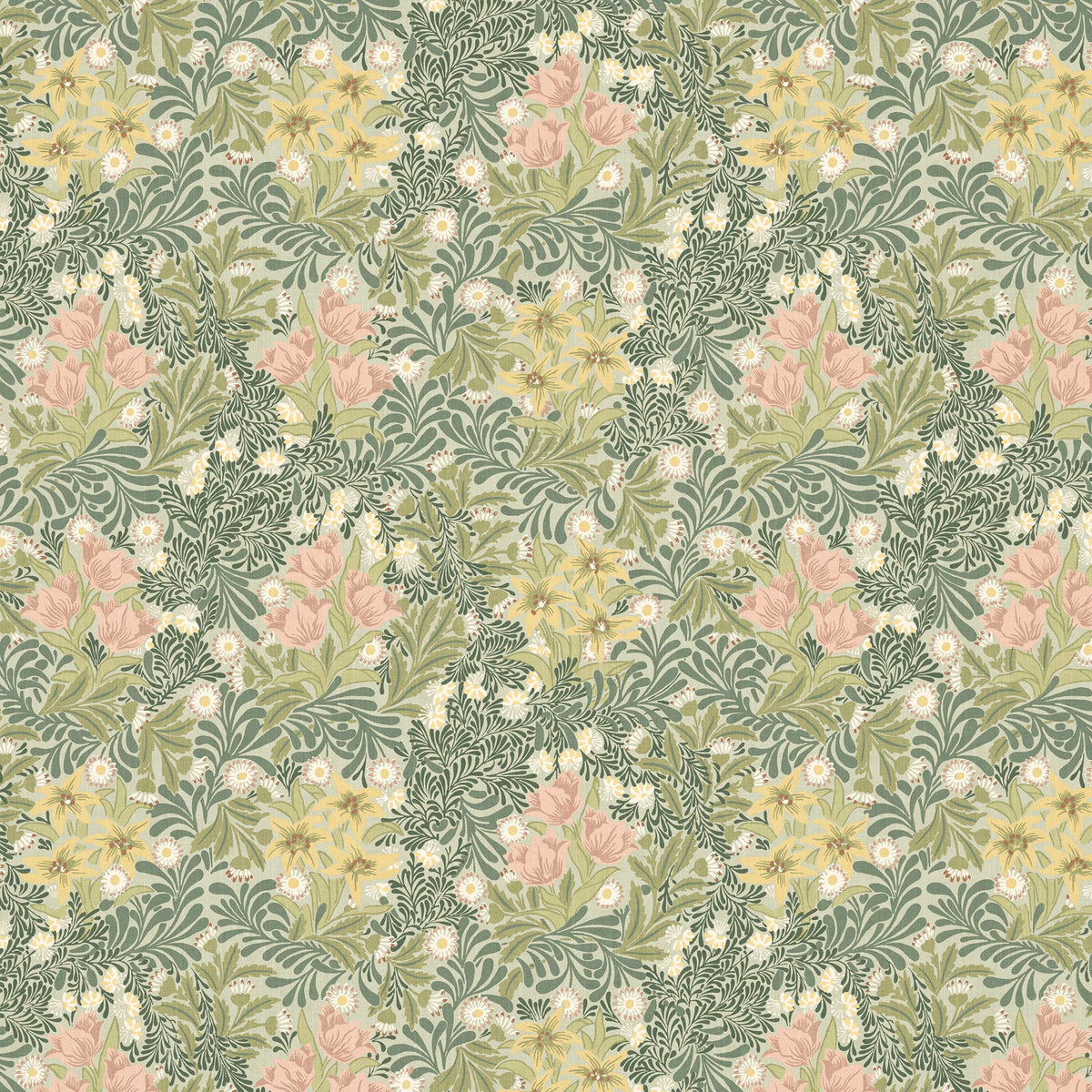 STOUT TEXTILES  MULTIPURPOSE,PRINT TRANSITIONAL,, FLORAL APPLE,SEEDLING,SPRING   - 7885-1