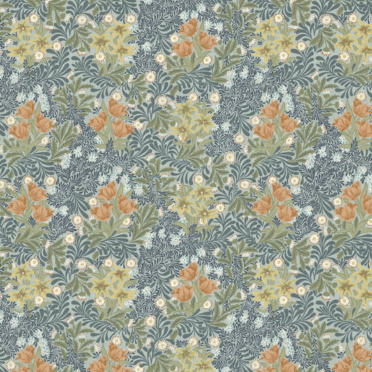 STOUT TEXTILES  MULTIPURPOSE,PRINT TRANSITIONAL,, FLORAL HAZE,POWDER,STARLIGHT   - 7885-3