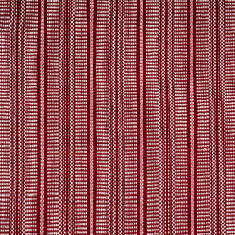 SCHUMACHER  A RUM FELLOW PANAN HAND WOVEN STRIPE PATTERN WOVENS PATTERN WOVENS CLARET   - 78850