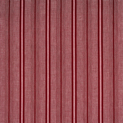 SCHUMACHER  A RUM FELLOW PANAN HAND WOVEN STRIPE PATTERN WOVENS PATTERN WOVENS CLARET   - 78850